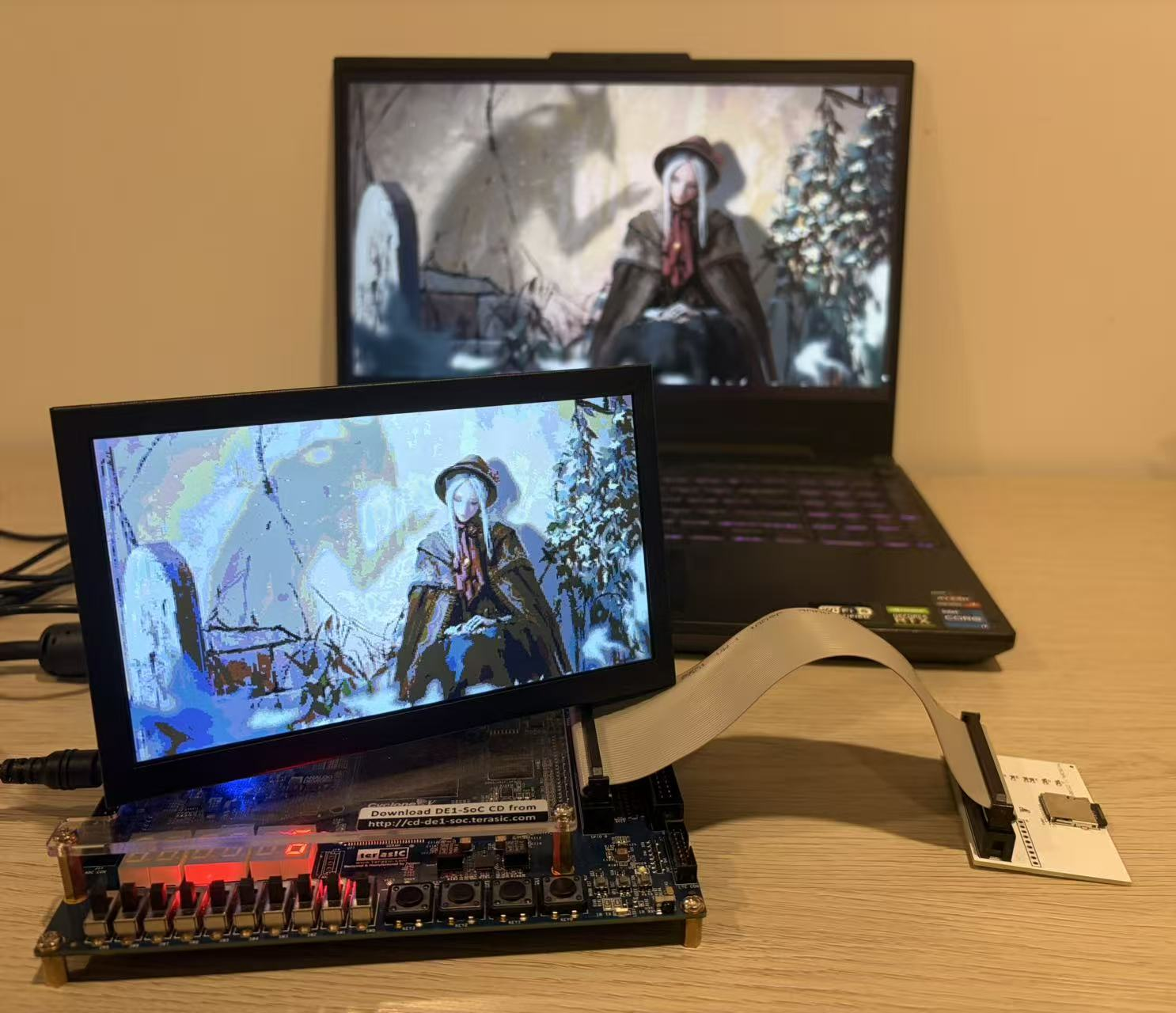 TF Card Reader and VGA Display — image 1